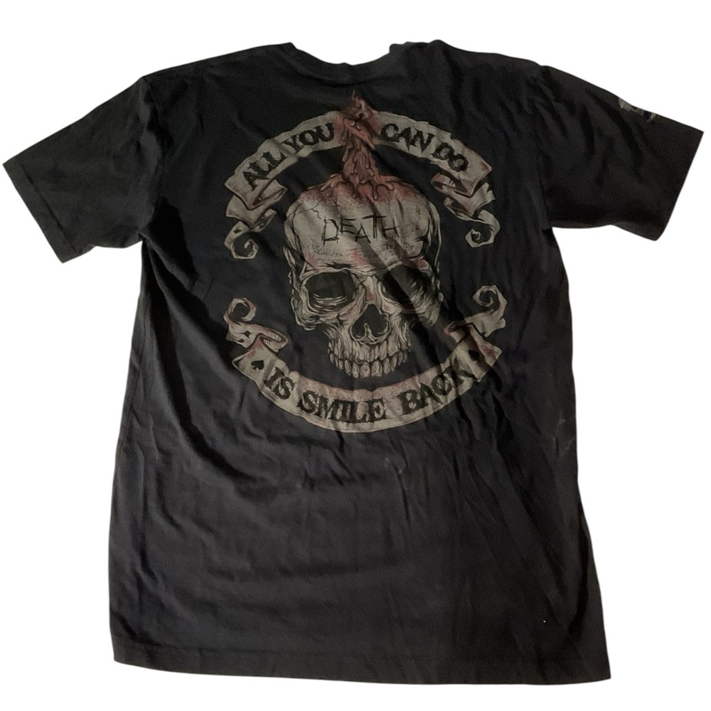 Wash With Souls, Men’s Black Graphic SKULL Design